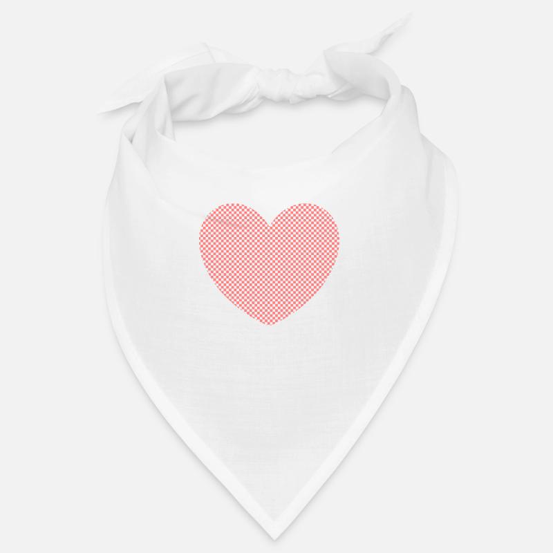 Saint-Valentin Cœur Rose Saint-Valentin Bandana