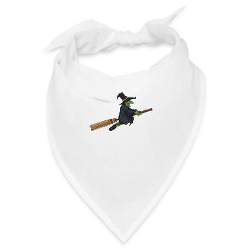 Hexe - Bandana - Weiß - Vorne