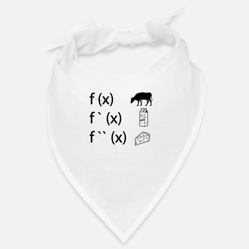 Formula school gift math nerd profession - Bandana - white