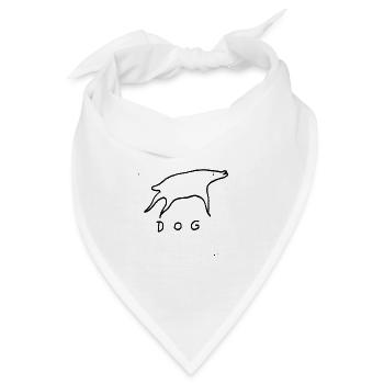 DOG - Bandana - Weiß - Vorne