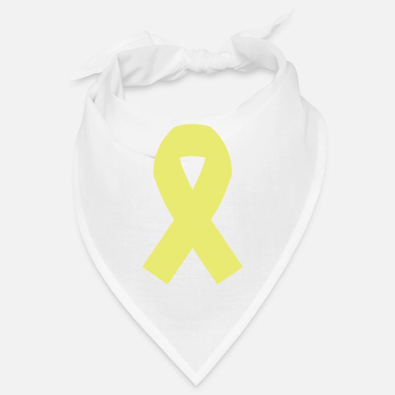Ruban jaune Bandana