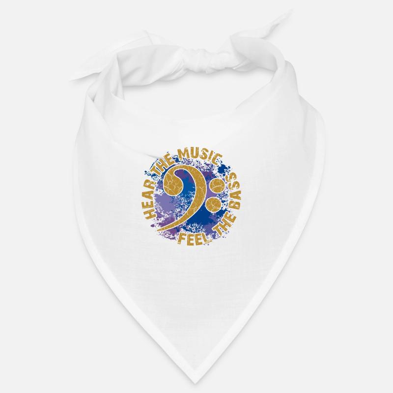 Sentez les basses. Clef de fa Bandana