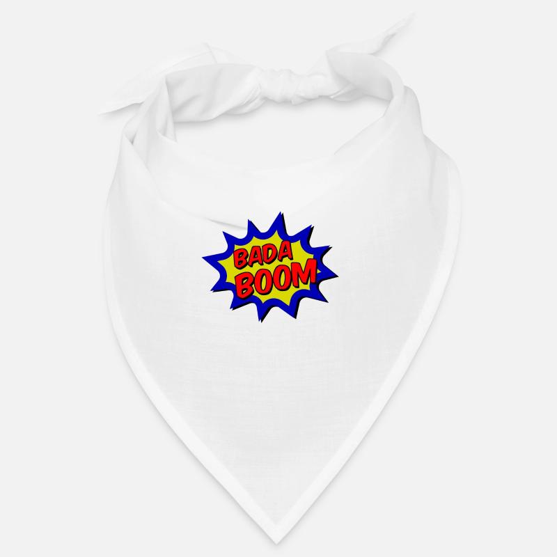 BADA BOOM Comic Sprechblase Bandana