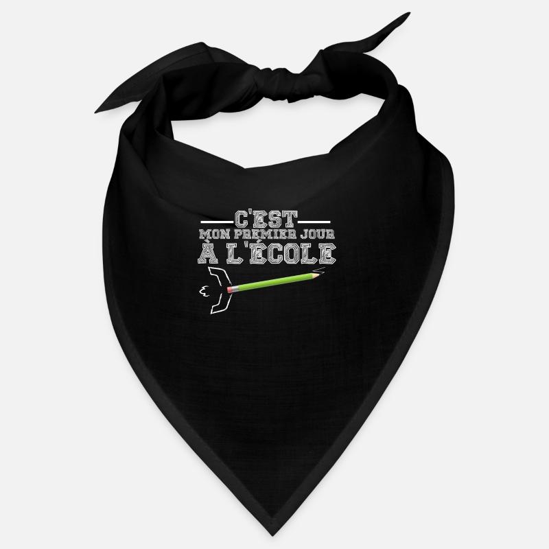 c'est mon premier jour à l'école Bandana