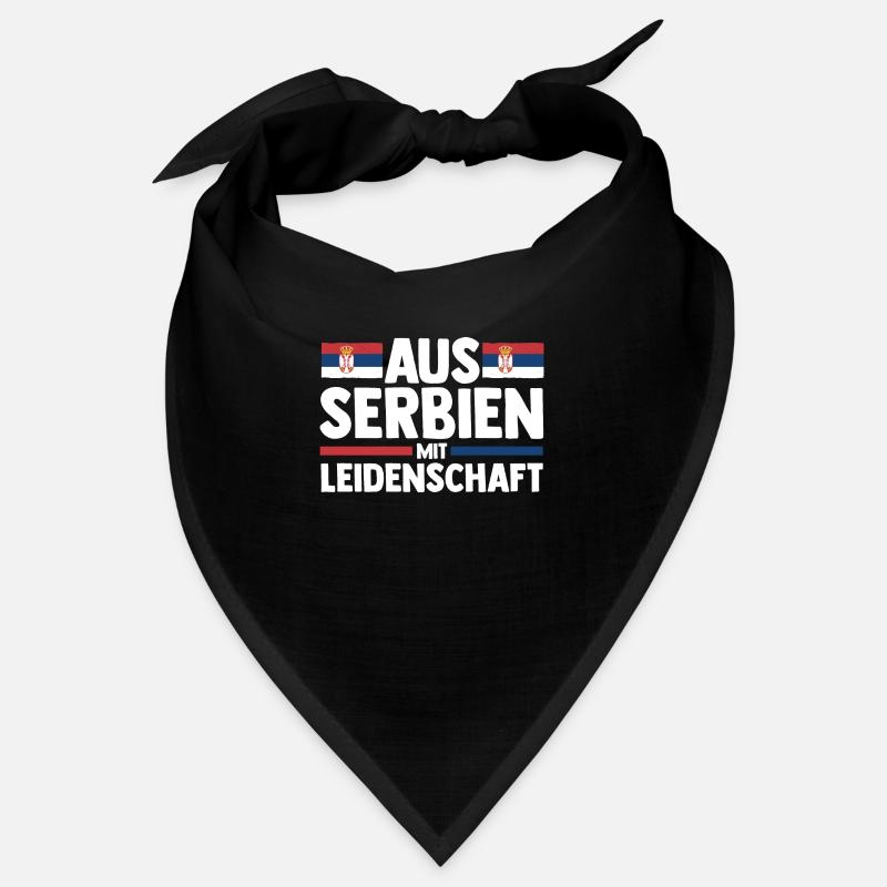 Serben Serbisch Serbien Bandana
