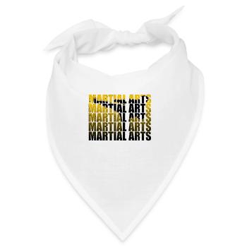 Martial Arts - Bandana - Weiß - Vorne