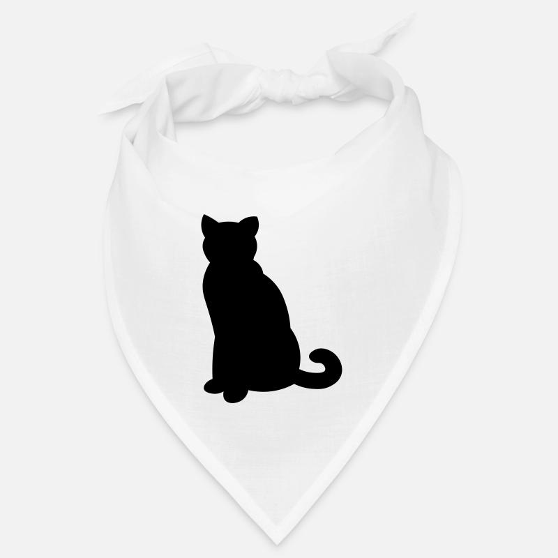 Chat noir simple - chat noir simple Bandana