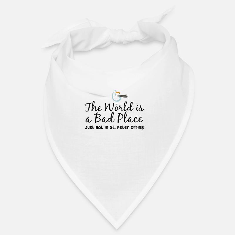 St. Peter Ording - Bandana - Weiß
