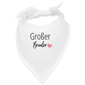 Großer Bruder - Bandana - Weiß - Vorne