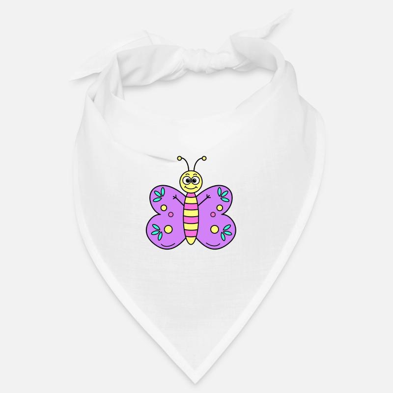 Papillon Violet Bandana