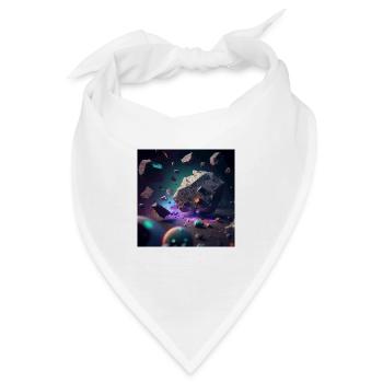Weltraumschrott - Bandana - Weiß - Vorne