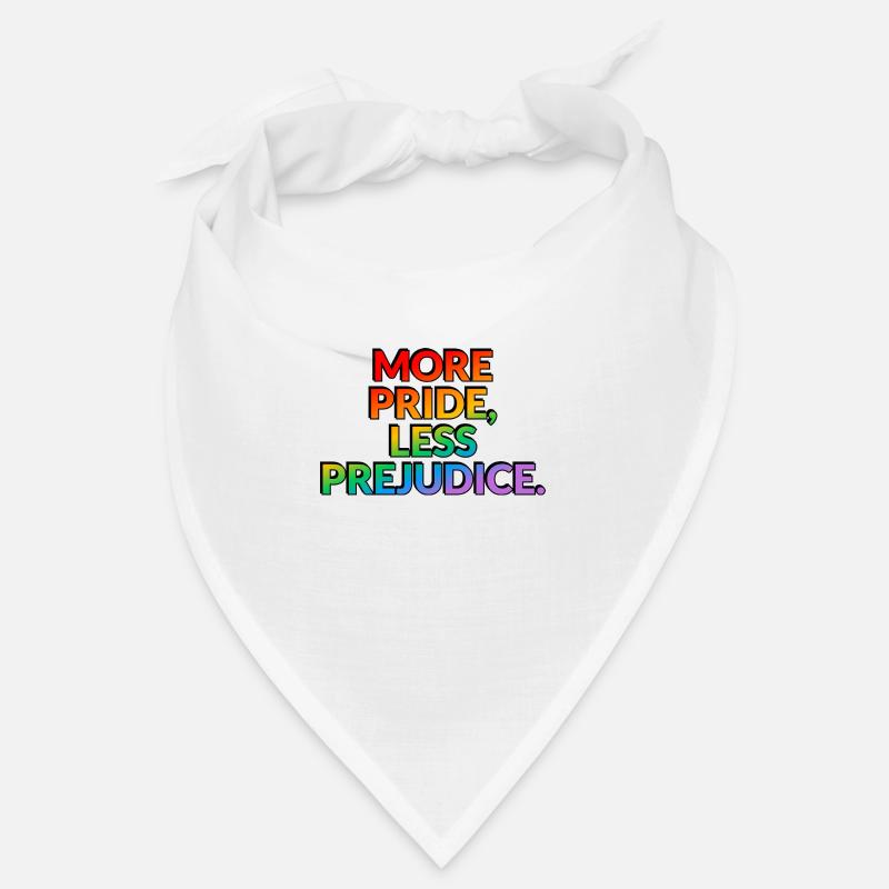 Plus d’orgueil moins de préjugés LGBTQ Bandana
