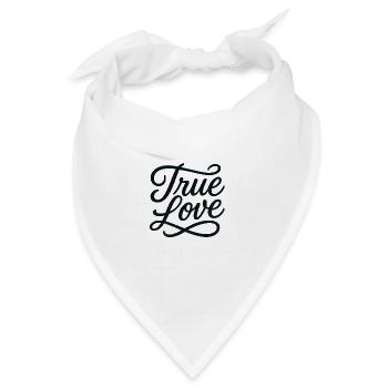 True Love - Bandana - Weiß - Vorne