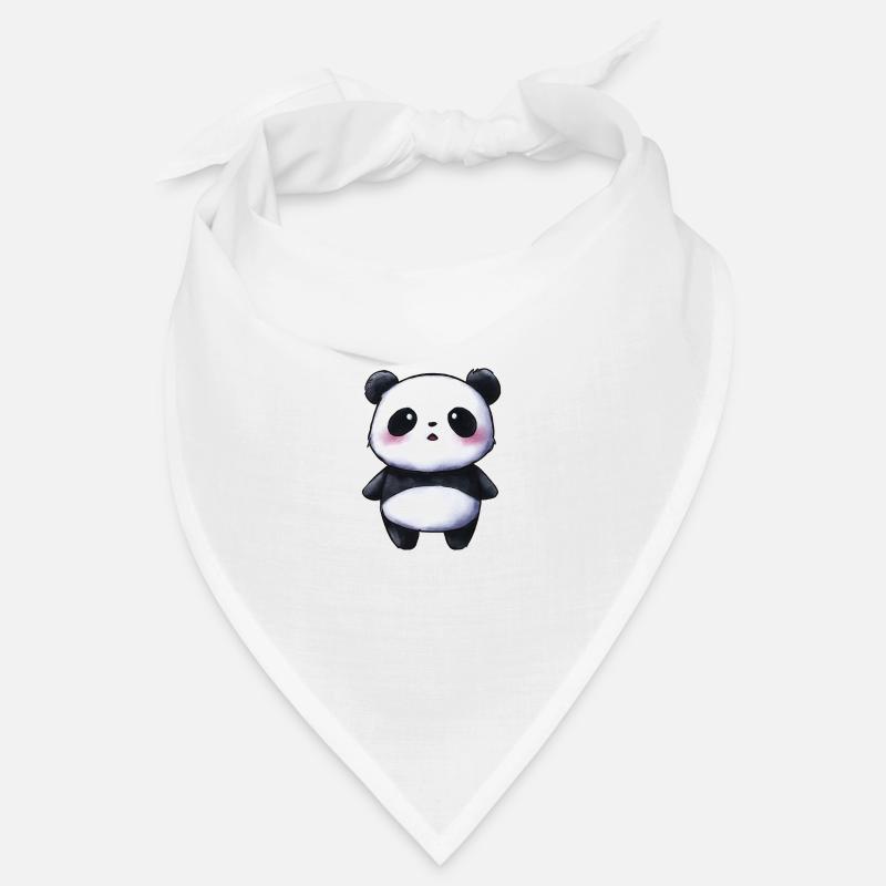 bébé panda mignon, style chibi Bandana
