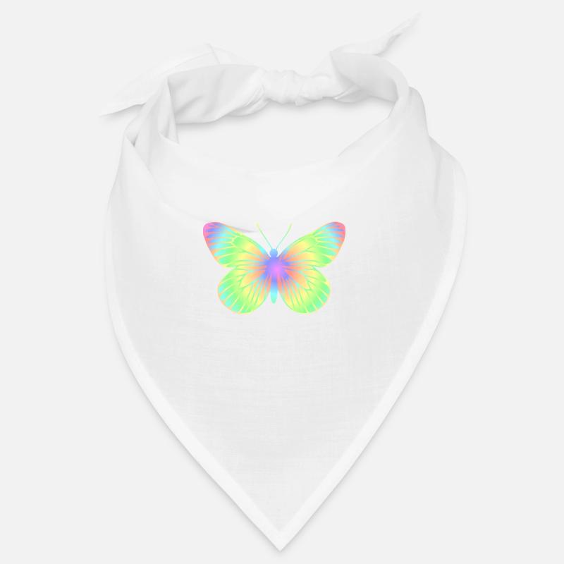 papillon 2 - Bandana - blanc