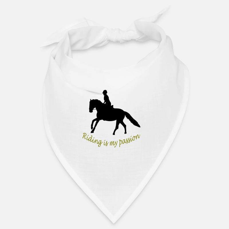 Cavalier avec cheval Bandana