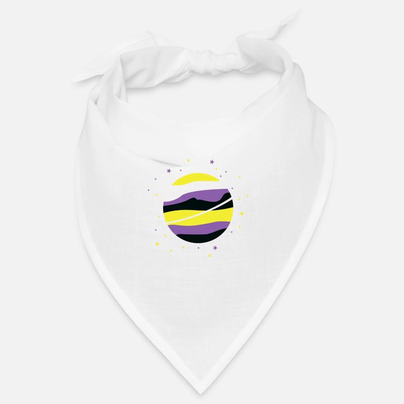 Nonbinary Planet Nonbinary Pride Bandana