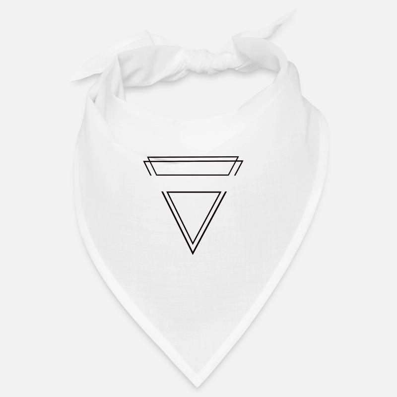 Triangle noir Bandana