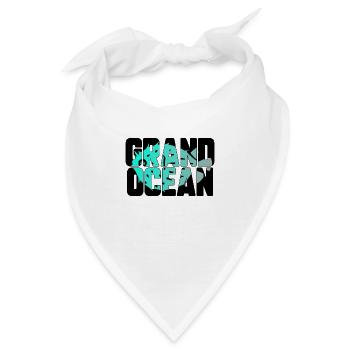 Großer Ozean - Bandana - Weiß - Vorne