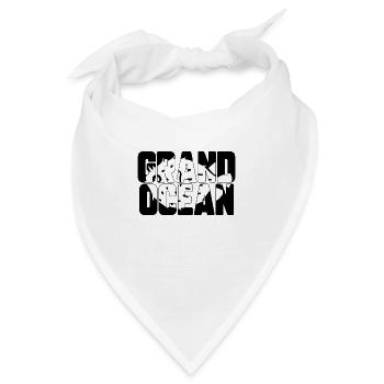 Großer Ozean - Bandana - Weiß - Vorne