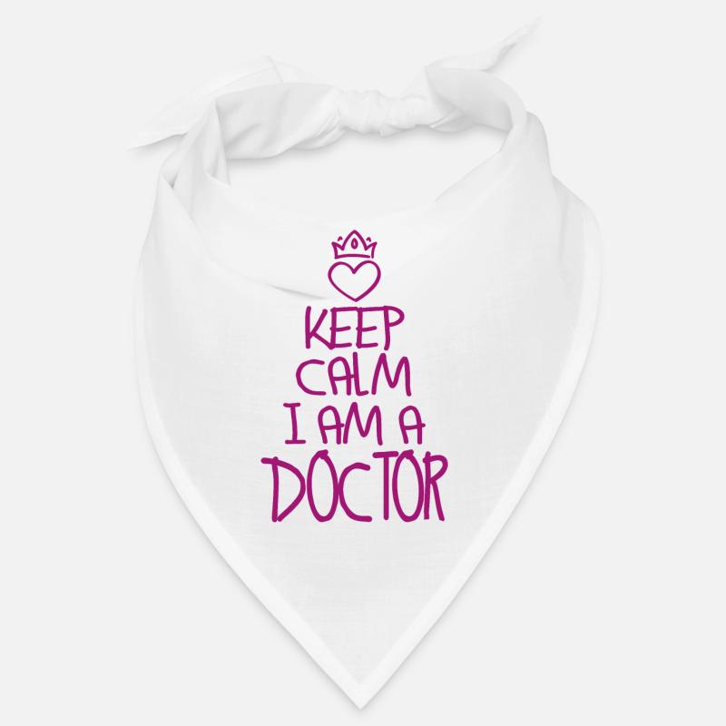 Keep Calm Doktor cool Geschenk Bandana