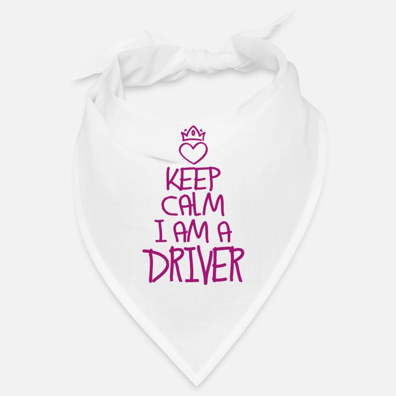 Keep Calm Fahrer cool Geschenk Bandana