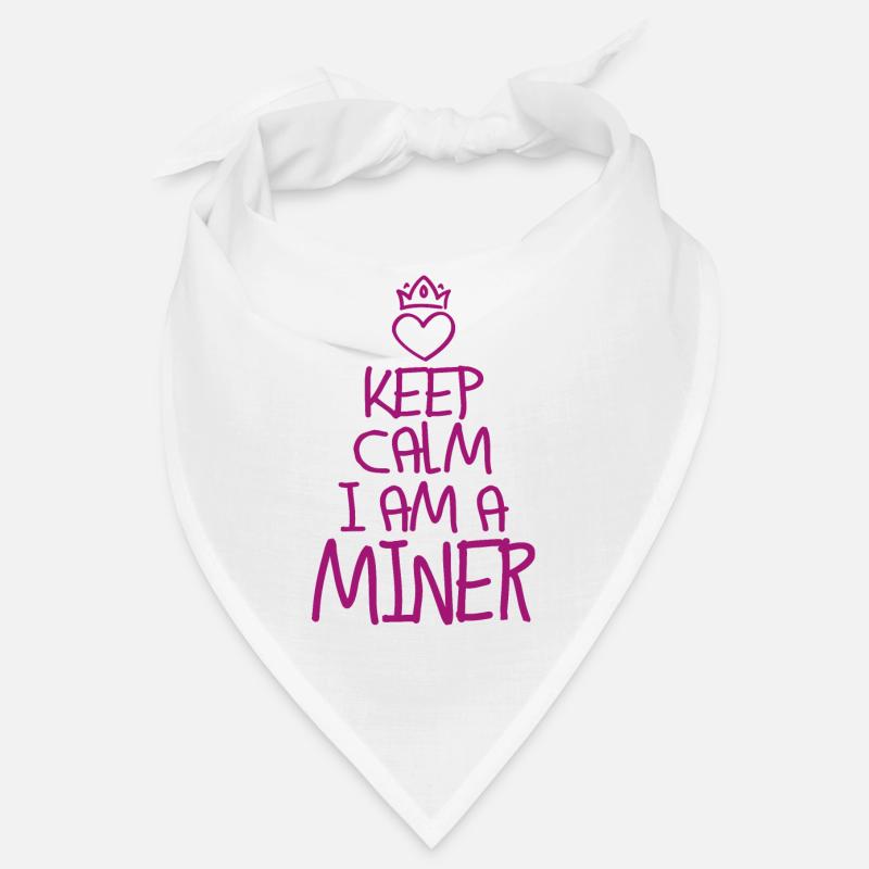 Keep Calm Bergwerkarbeiter Bandana