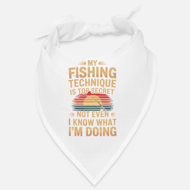 Pêcheur drôle de dicton pêche Bandana