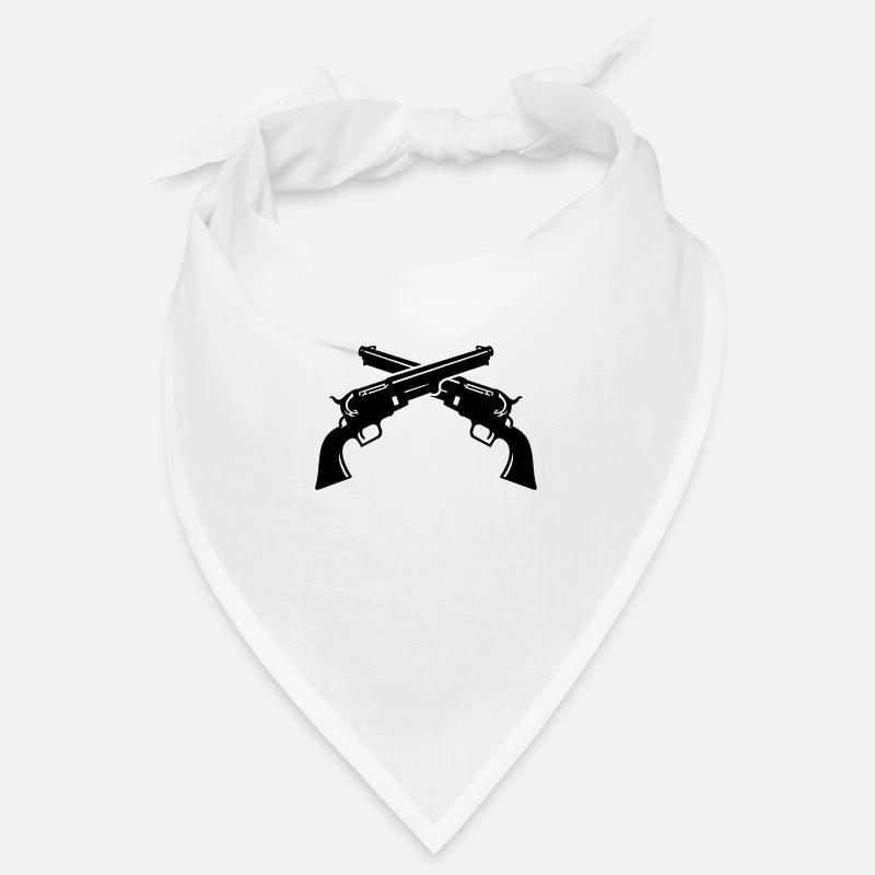 Crossed Pistols / Crossed Colts (2c) Bandana