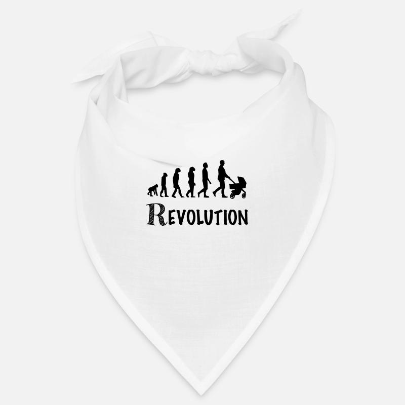 révolution papa poussette naissance Bandana