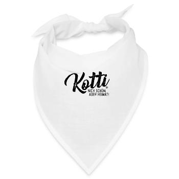 BERLIN KOTTI, NICH SCHÖN ABER HEIMAT! - Bandana - Weiß - Vorne