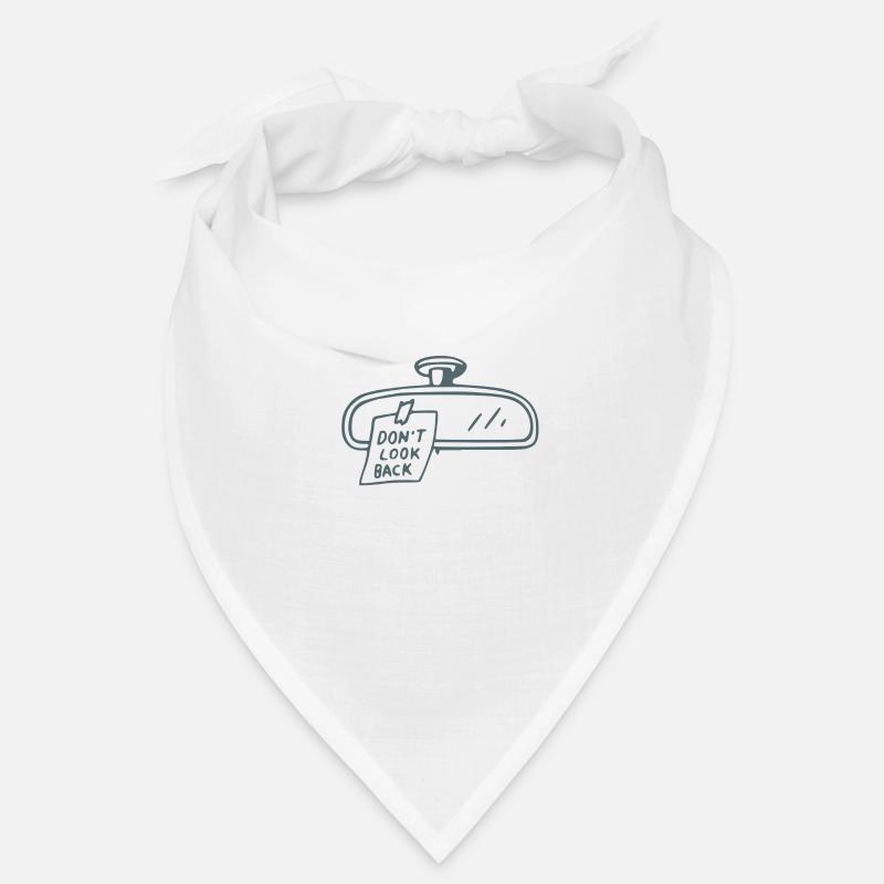 Rebellisches Autospiegel Note Design Bandana