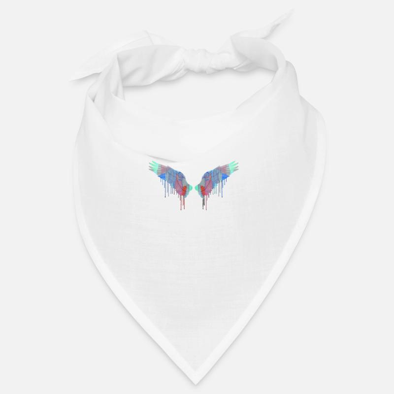 ailes d’ange, ailes, ailes d’ange, coloré, graffiti Bandana