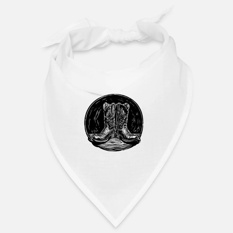 Stetson und Boots Western Country Line Dance Bandana