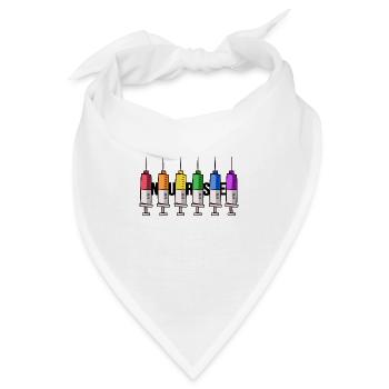 krankenschwester nurse pflege-notstand - Bandana - Weiß - Vorne