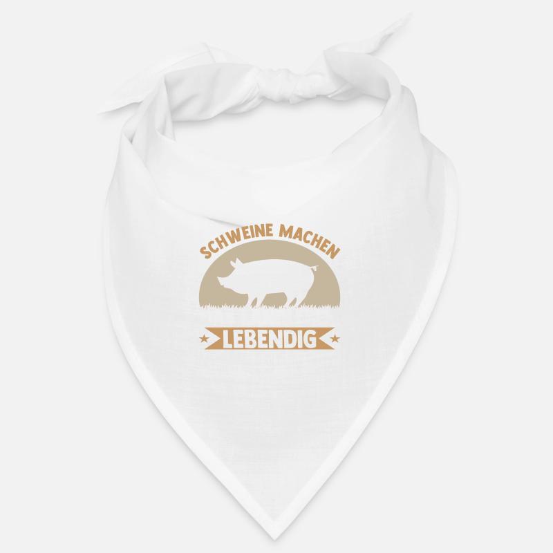 Schwein Schweinebauer Bauernhof Schweine Bandana