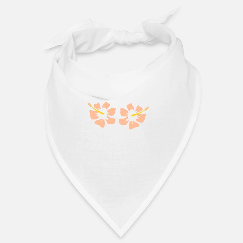 Fleur Pastel Fleurs Pastel Fleurs Hibiscus Bandana