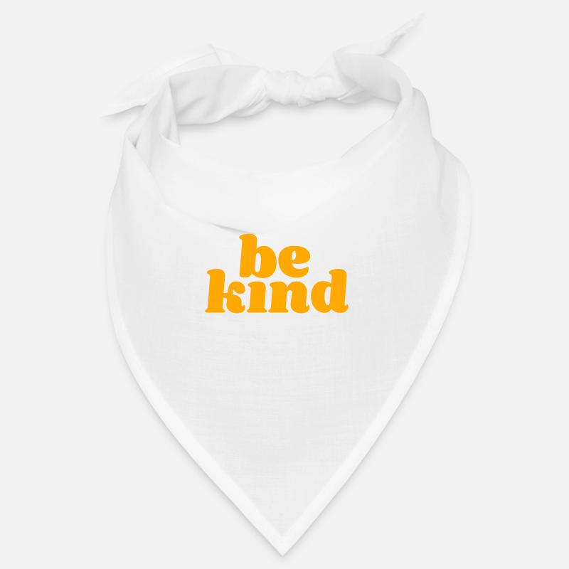 be kind - Bandana - Weiß