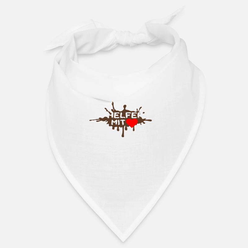 Helfer mit Herz Bandana