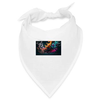 Smoke - Bandana - Weiß - Vorne