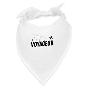 Reisender - Bandana - Weiß - Vorne