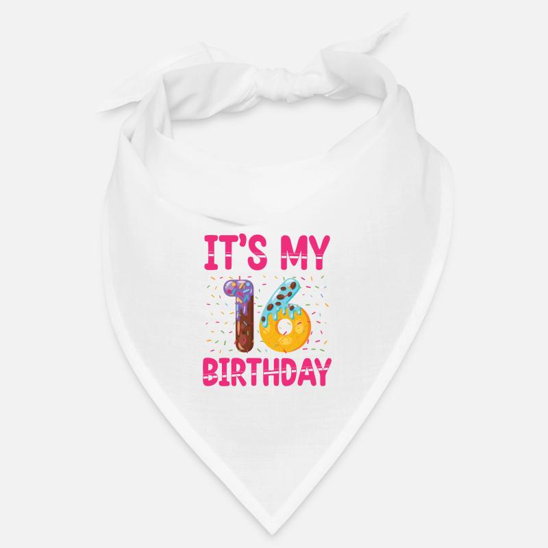 C’est mon 16e anniversaire | Saupoudrer des | à thème Bandana