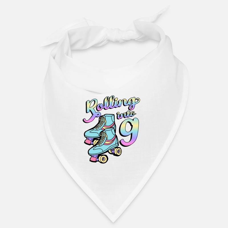 Rolling Into 9 Roller Skaters Skates 9e année Bandana