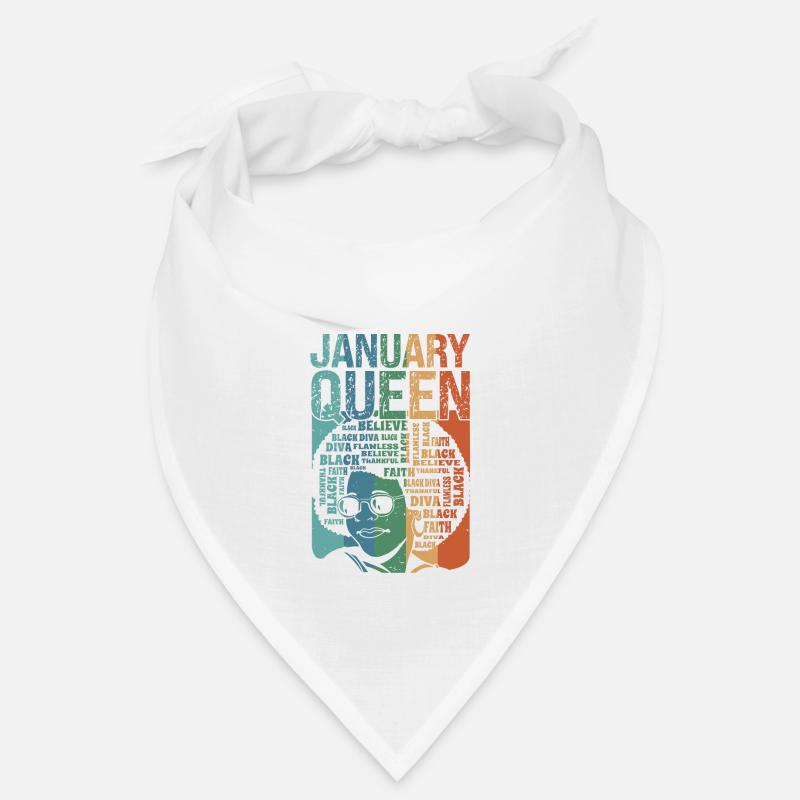 Janvier - Mois de naissance de la Reine - Célébrez Bandana