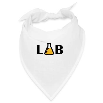 LAB (2c) - Bandana - Weiß - Vorne