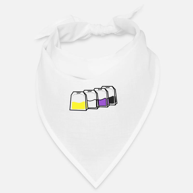 Nonbinary Pride Tea Bag Nonbinary Pride Bandana