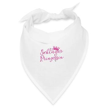 Schlager Prinzessin - Bandana - Weiß - Vorne