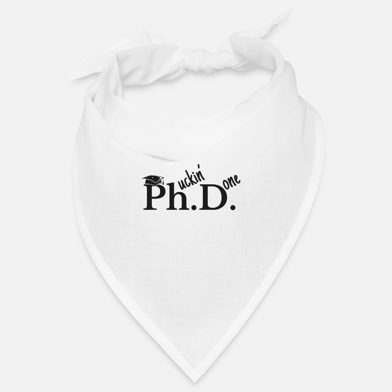 Phd Student Geschenk Graduate Master Degree Bandana