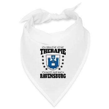 Ravensburg Therapie Ravensburger Oberschwaben - Bandana - Weiß - Vorne