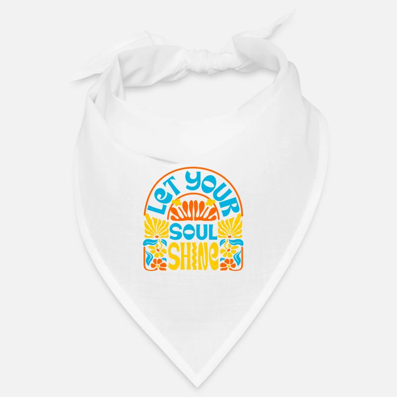 Sommerliche retro-kunst Bandana